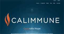 Desktop Screenshot of calimmune.com